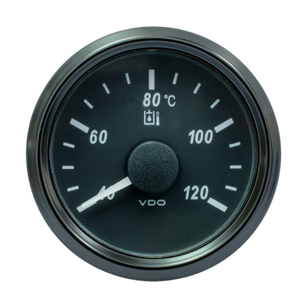 VDO SingleViu 52mm (2-1/16") Hydraulic Oil Temp. Gauge - 120°C - 291-22 Ohm