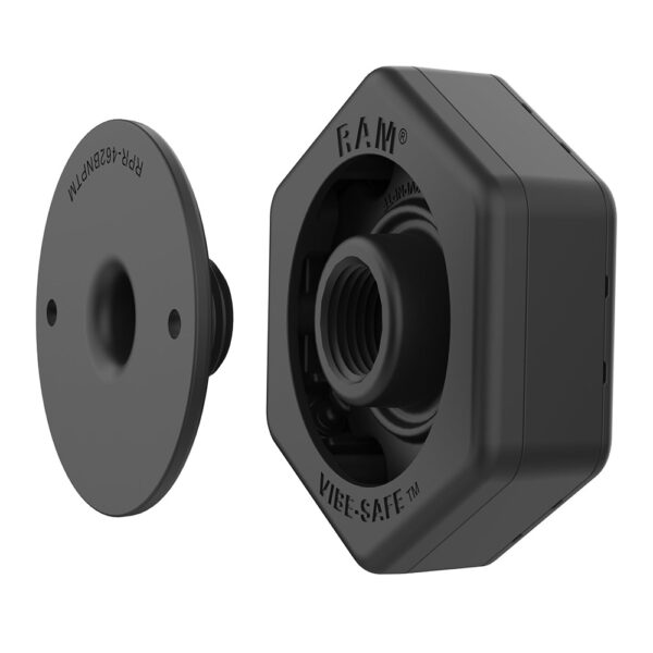 RAM Mount RAM® Vibe-Safe™ w/NPT Adapter f/2-Hole Holders