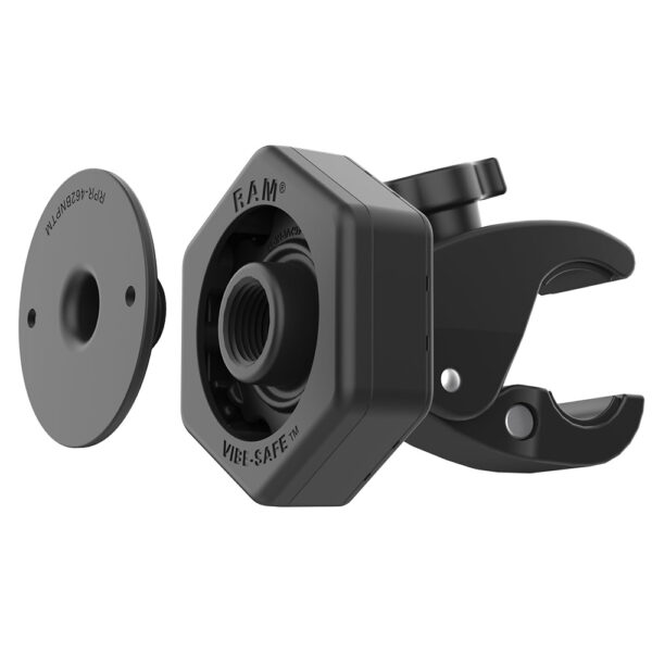 RAM Mount RAM® Tough-Claw™ Small Clamp Base w/Vibe-Safe™ Adapter