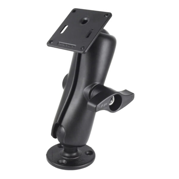 RAM Mount RAM® Double Ball Mount w/75 x 75mm VESA Plate & Jam Nut - Medium