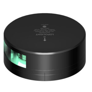Lopolight Green Starboard Light – 2NM – Black Housing w/FB Base Lopolight Green Starboard Light – 2NM – Black Housing w/FB Base
