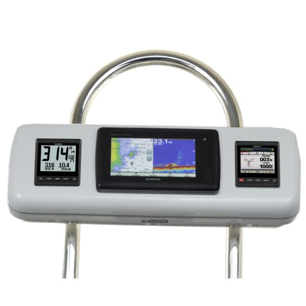 NavPod GP2603 SystemPod Pre-Cut f/Garmin 720/721 / 740/740s / 741/721xs / 70s/70dv & 2 Instruments f/12" Wide Guard