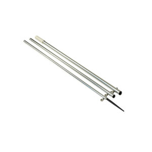 Lee's 15' Bright Silver/Black Spike – Step Tube 1-3/8″ – No Spreader