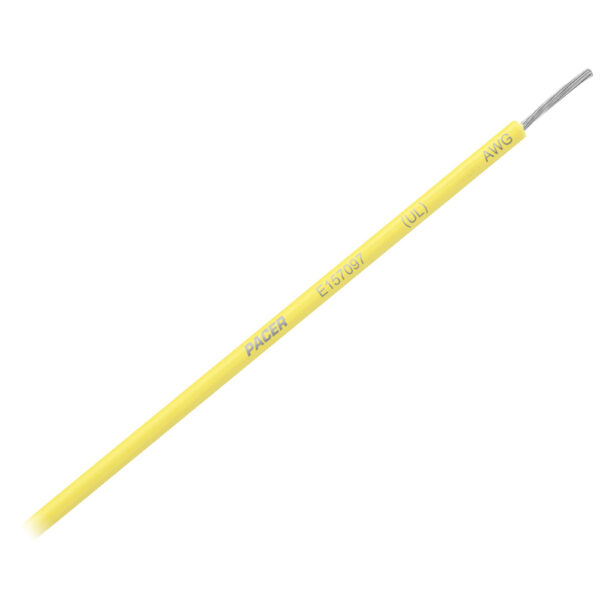 Pacer Yellow 10 AWG Primary Wire - 8'