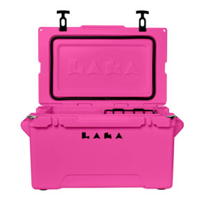 LAKA Coolers 45 Qt Cooler – Pink LAKA Coolers 45 Qt Cooler – Pink