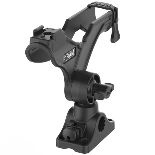 RAM Mount RAM ROD® JR Fishing Rod Holder w/Bulkhead/Flat Surface Base