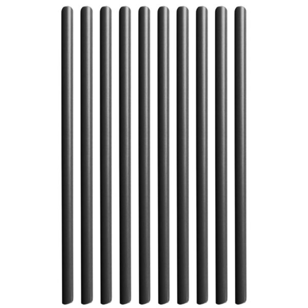 Pacer Battery Cable Heat Shrink Tubing - 1/8" x 12" - Black (10-Pieces)