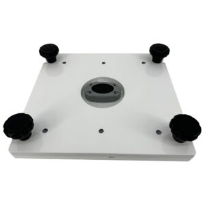Seaview Removable Base f/Pedestal Mounts w/10×10 Base Plate – White