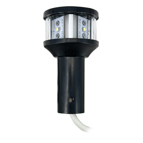 Seaview 12V C5 Certified Round 3nm LED Combo Masthead All-Round Light - Black