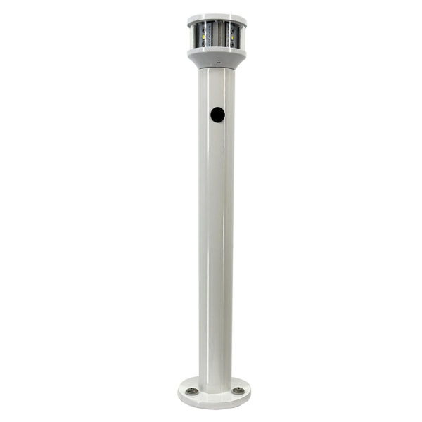 Seaview 24" Fixed Light Post w/C5 Certified All-Round LED Light