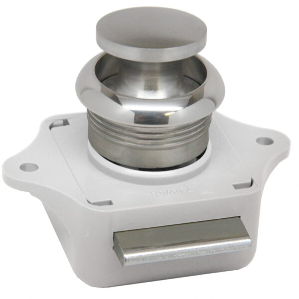 Sea-Dog Push Button Rim Latch - Stainless Steel/Plastic Housing