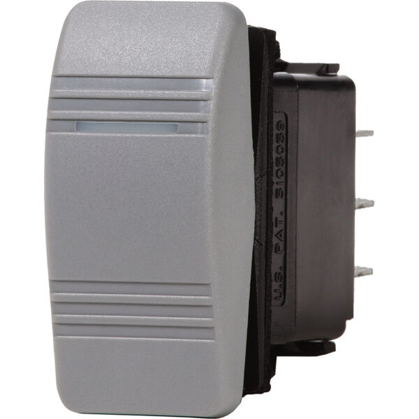 Blue Sea 8221 Water Resistant Contura III Switch - (ON)-OFF-ON - Grey