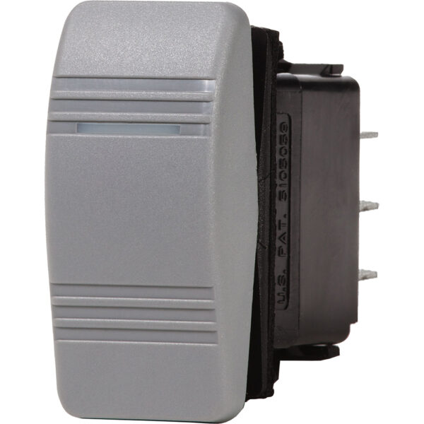 Blue Sea 8230 Water Resistant Contura III Switch - OFF-ON - Grey