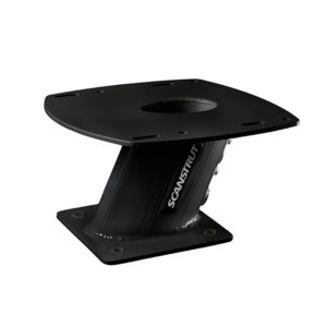 Scanstrut APT-150-01-BLK – Aluminum PowerTower® Radar Mount – 6″ Aft Leaning – Black