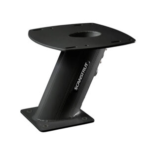 Scanstrut APT-250-01-B – Aluminum PowerTower® Radar Mount – 10″ Aft Leaning – Black