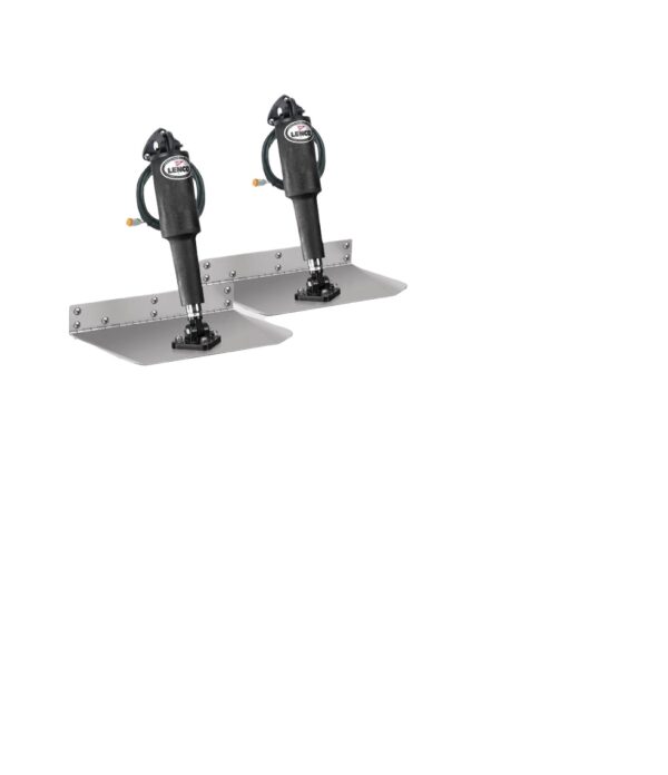 Lenco 9inx12in Standard Mount Trim tab Kit 12v LED Integrated Switch