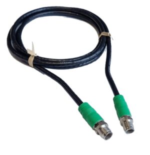Lowrance 49.2ft Ethernet Cable Green M12 8-pin male-male Lowrance 49.2ft Ethernet Cable Green M12 8-pin male-male