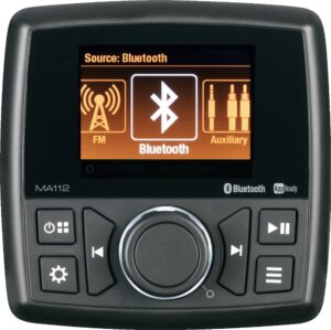 Marine Audio MA112 Stereo AM/FM/USB with Bluetooth 160 Watts – 4x40w Marine Audio MA112 Stereo AM/FM/USB with Bluetooth 160 Watts – 4x40w