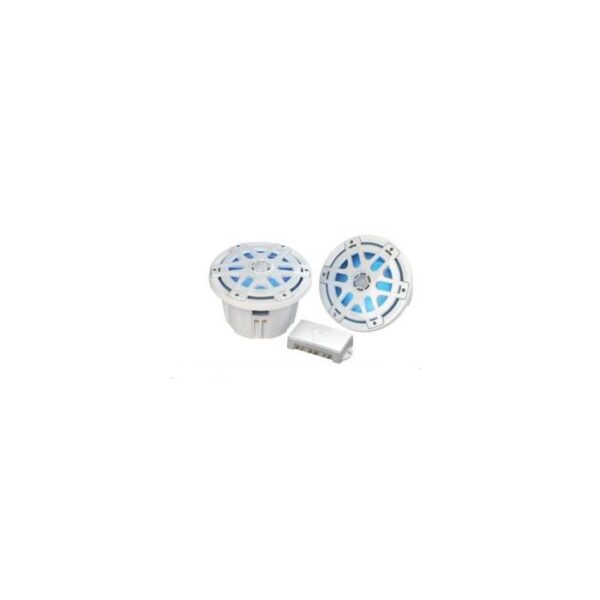Polyplanar MA-OC8 8in Speaker Waterproof 500 Watts/pair LED Lighting