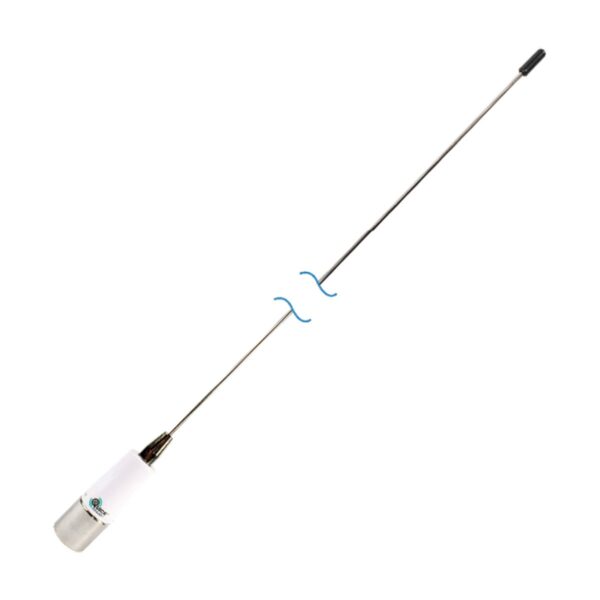 Shakespeare Quick Connect 3ft VHF Antenna Chrome Ferrule