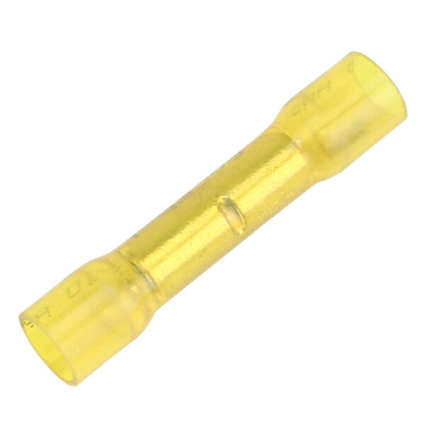 Pacer 12-10 AWG Heat Shrink Butt Connector - 500 Pack