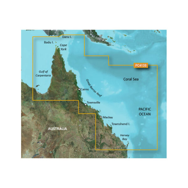 Garmin BlueChart® g3 HD - HXPC413S - Mornington Island - Hervey Bay - microSD™/SD™