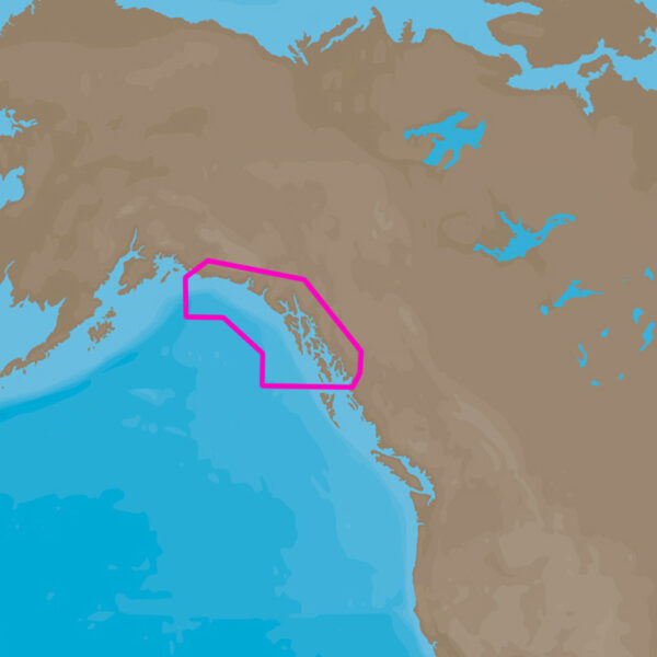C-MAP 4D NA-D959 Dixon Entrance to Cape St. Elias