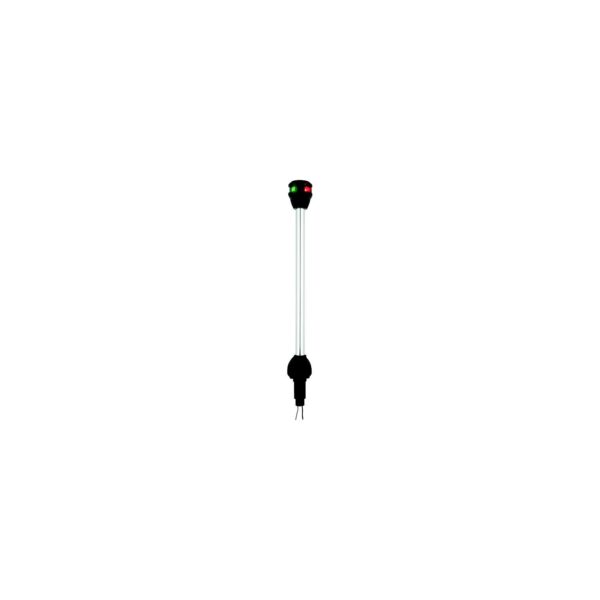 Attwood LightArmor Bi-Color 14in Straight Locking Collar Pole 3-Pin LED with Task Light